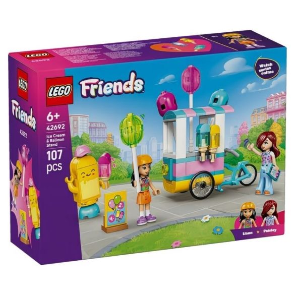 LEGO Friends stánok so zmrzlinou a balónikmi V2M6K3KKGK