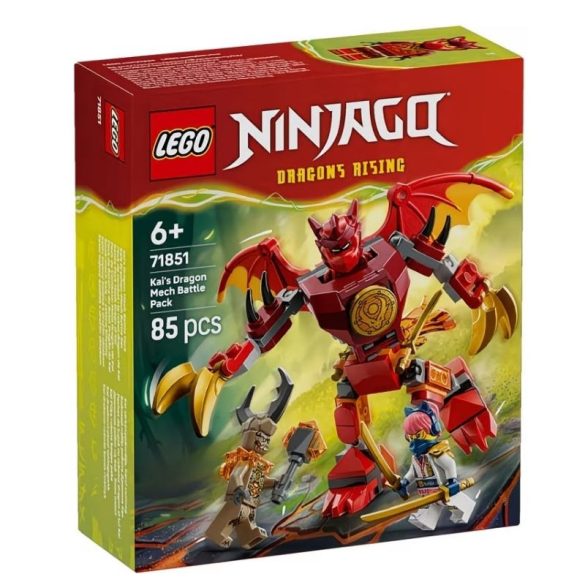 LEGO NINJAGO Kaiho bojový balík s drakom mechom V2M6V35039