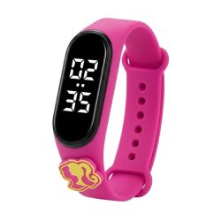   Digitálne LED hodinky Barbie pre deti s 3D dekoráciou V2MXV37228