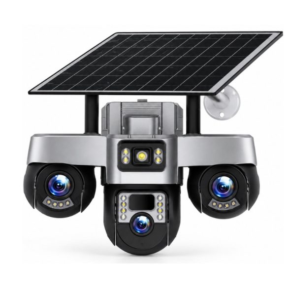 Solárna vonkajšia bezpečnostná kamera Smart – 360° panoráma V380-SNC