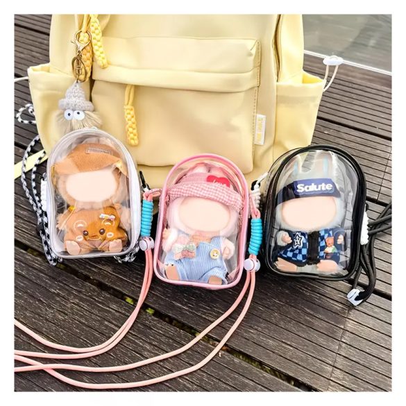 LABUBU ochranné puzdro, priehľadná taška v rôznych farbách VB5213146