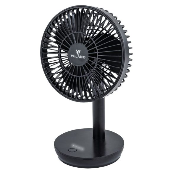 Akumulátorový stolný ventilátor Velano – 4 rýchlostné stupne VELWEBS0009