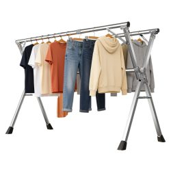   Joybos Teleskopický sušiak na bielizeň s X-rámom 200–240 cm VH13196894