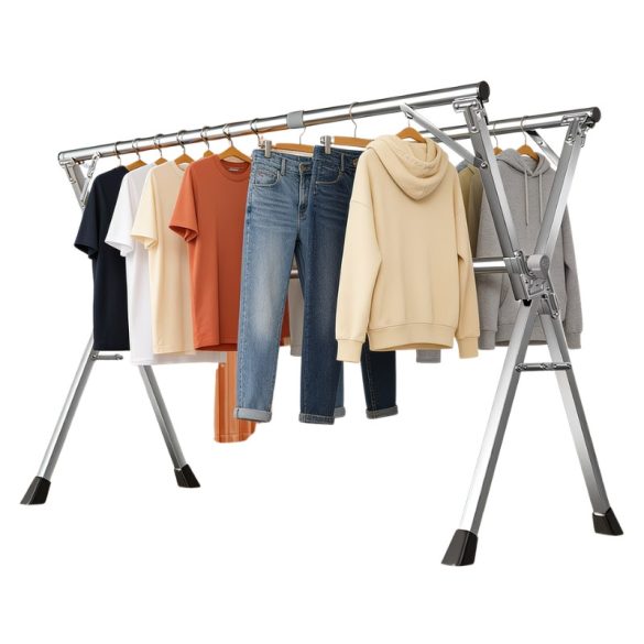 Joybos Teleskopický sušiak na bielizeň s X-rámom 200–240 cm VH13196894