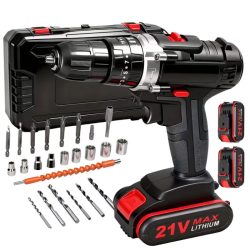   LIXADA 21V súprava akumulátorovej vŕtačky a skrutkovača 3 v 1 VJ9052586FD