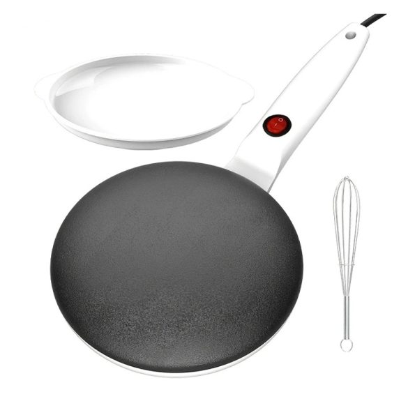 EANE Elektrický okrúhly palacinkovač 1000 W – biely VL1248038