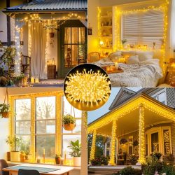   Vonkajšia LED girlanda 12 m, 100 LED, teplá biela VM4342280