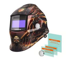   ARCCAPTAIN Samostmievacia zváračská kukla – Vzor smrtka VN334853KK