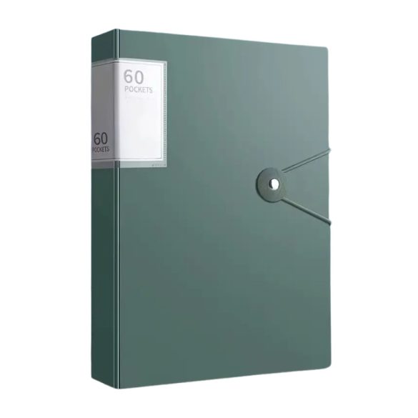 Držiak dokumentov A4 – 60 vreciek, vodotesný, zelený VR1286727-4