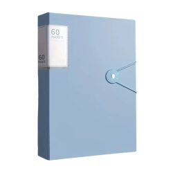   Držiak dokumentov A4 – 60 vreciek, vodotesný, svetlo modrý VR1286727