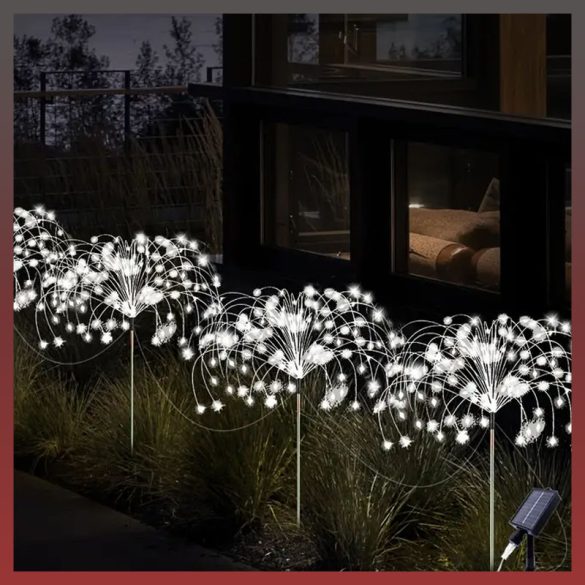 4 x 240 LED solárne svetielka, studená biela VT308738-240H