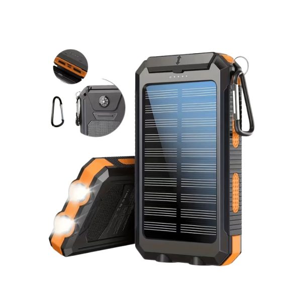 HXEternal 20000mAh solárna powerbanka, oranžová VT9493185-NF