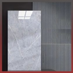   40 samolepiacich nálepiek na stenu, vodovzdorných, tmavošedých VW398510-SSZ