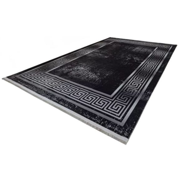 Velvet 754 Black 160 x 220 cm Exkluzívny koberec s krátkym vlasom