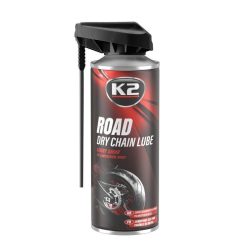   K2 Road Dry Chain Lube – suché mazivo na reťaz, 400 ml W143