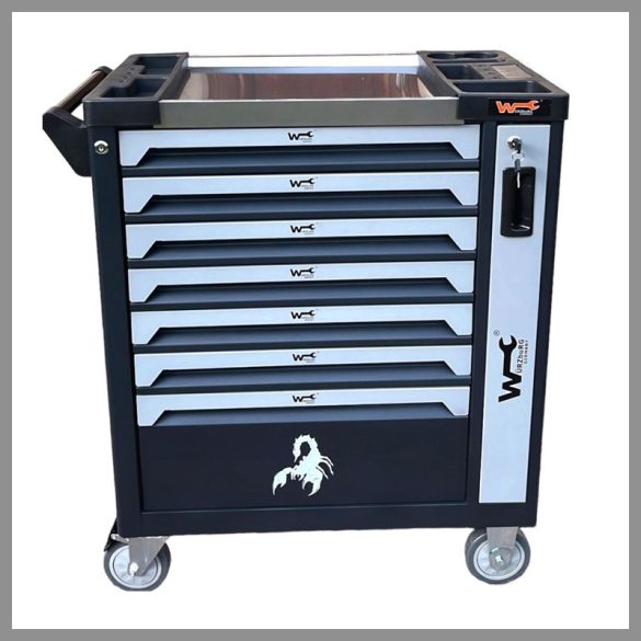Würzburg vozík na náradie so 7 zásuvkami