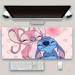   Podložka pod myš Stitch a Angel 30 × 80 cm WC1540637-30x80