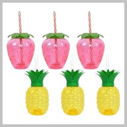   Sada pohárov Pineapple-Strawberry Hawaiian Party – 6 kusov – WF1356143
