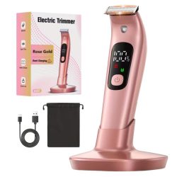   BABACOM dámsky elektrický holiaci strojček, ružovo zlatý WH4511149