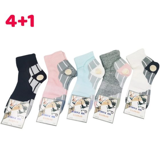 4+1 Dámske športové ponožky 35-38 WP3510-1