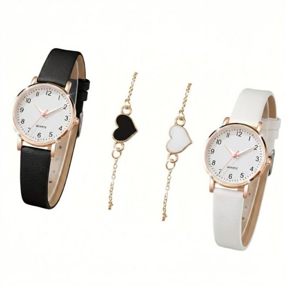 4-dielna kombinovaná dámska módna sada (čierna a biela) WP6255755