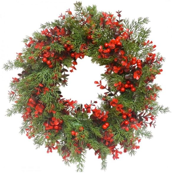 Vianočný veniec na dvere s 160 vetvičkami – 45 cm WSN23