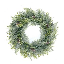   Dekoratívny venc na dvere z realistického umelého smreka – 38 cm WSN24