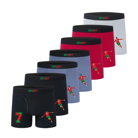 7-dielna sada chlapčenských boxeriek Ronaldo – WT481443