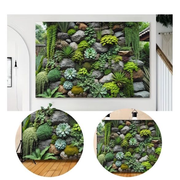 2D fototapeta so vzorom zelenej rastlinnej steny  152x92cm WU6416621