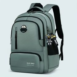  DUO BAO Veľkokapacitný batoh s viacerými vreckami – vojenská zelená WW2793630-M