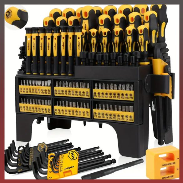 140-dielna sada magnetických skrutkovačov WW958634