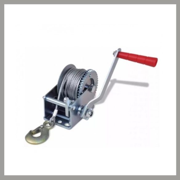 THOLux ručný navijak 800 kg nosnosť dĺžka lana 8 m WZ-3-1200