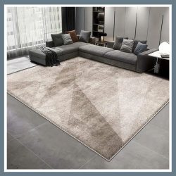   Mäkký zamatový koberec s moderným vzorom 200x300 cm XJ896854-4