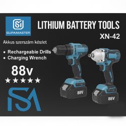   Súprava akumulátorového náradia SUPAMASTER – 88 V XN-42