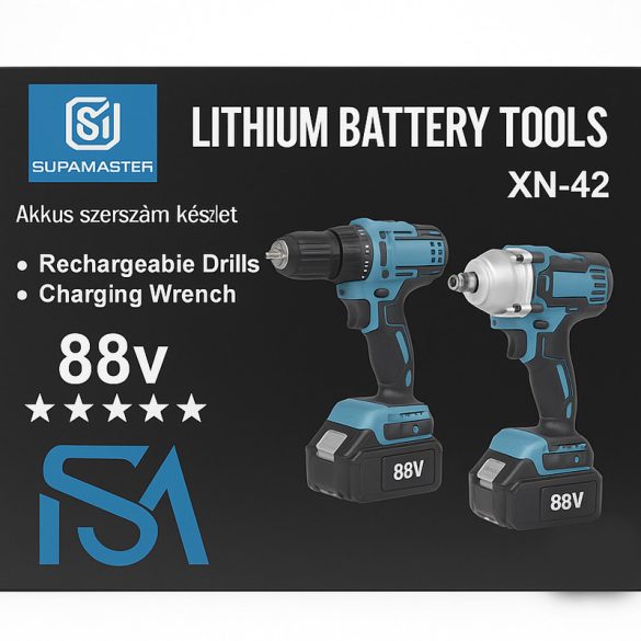 Súprava akumulátorového náradia SUPAMASTER – 88 V XN-42