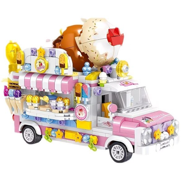 595-dielna prémium stavebnica Ľadkársky nákladný automobil XT667057