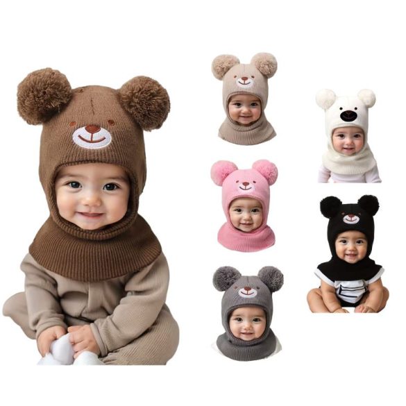 Detská zimná čiapka s uškami XY8326424