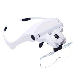   Lupa na hlavu s LED osvetlením a vymeniteľnými šošovkami YB7593797