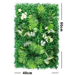   Realistický umelý rastlinný nástenný panel 60x40cm YC7468692