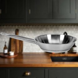 Nehrdzavejúca panvica z nerezovej ocele 24 cm – YG-00101