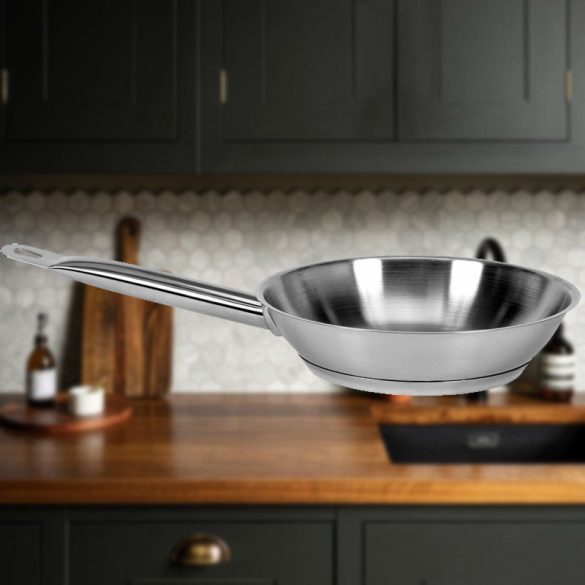 Nehrdzavejúca panvica z nerezovej ocele 24 cm – YG-00101