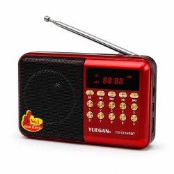 Prenosné FM rádio a prehrávač hudby YUEGAN YG-011ARBT