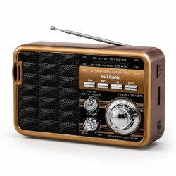   Prenosné solárne rádio a multimediálny reproduktor YUEGAN YG-45BTS