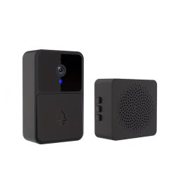   Prémiová inteligentná dverová kamera v čiernej farbe YG7295832-B