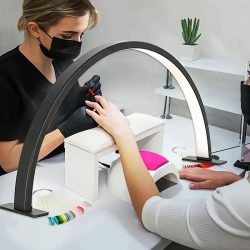 Polguľová LED lampa 0,5 W čierna YR2531402-3