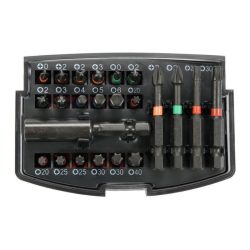   Sada bitov z ocele AISI S2 s 1/4-palcovým adaptérom YT-04621