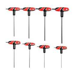   Sada imbusových kľúčov s T-rukoväťou – 8 kusov YT-05583