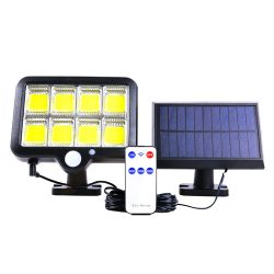 Vonkajšia solárna LED lampa s pohybovým senzorom YT150