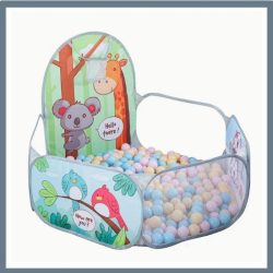  Detský hrací stan s loptičkami – Skladací oceánsky loptový plot YW373992