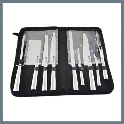   Z.P. INTERNATIONAL 8-dielna sada nožov – nerezová oceľ ZP-9006